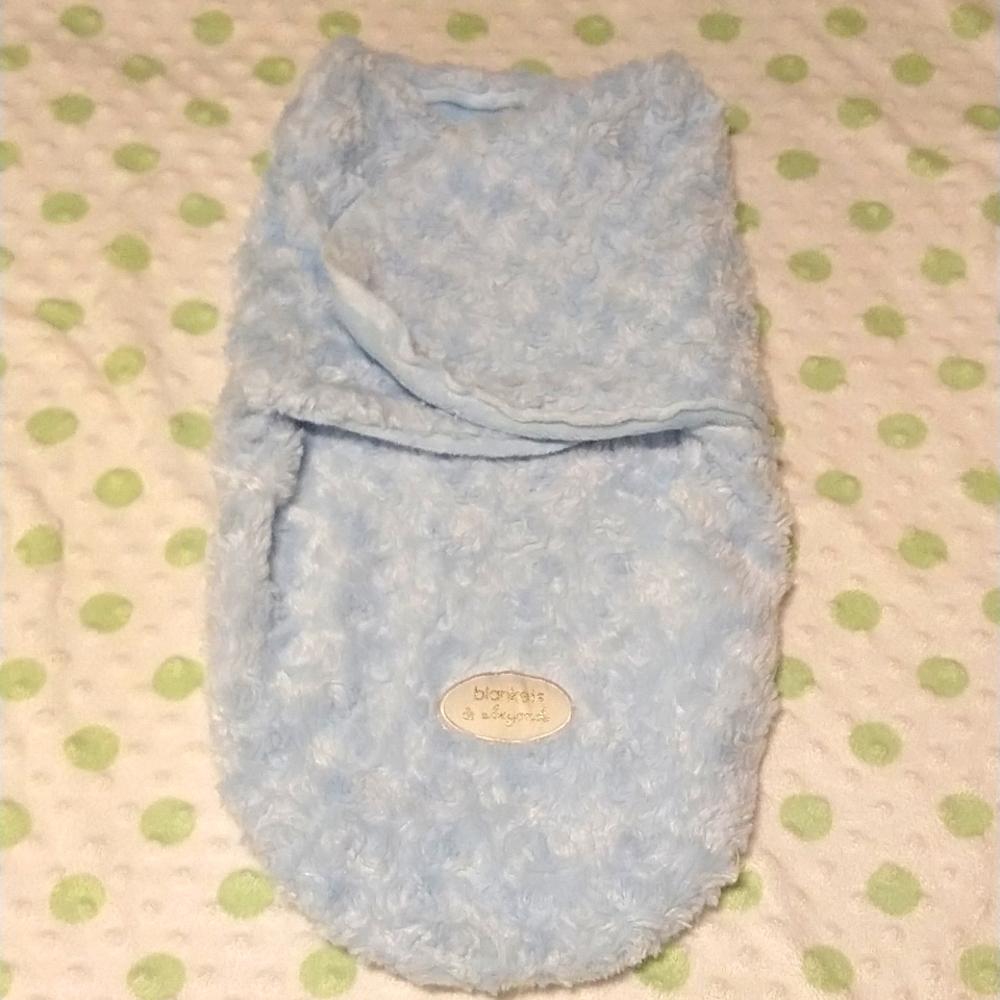 Baby boy Swaddle me blanket